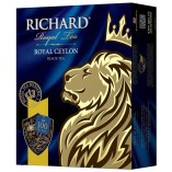 Richard чай черный Royal Ceylon, 100 пакетиков